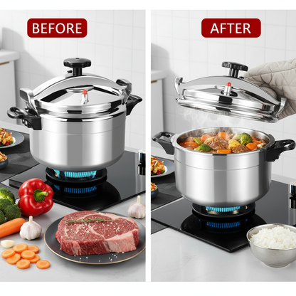 Autocuiseur Aluminium 7L Anti-Explosion